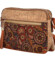 Dámska crossbody kabelka červeno modrá - Firenze Lolika