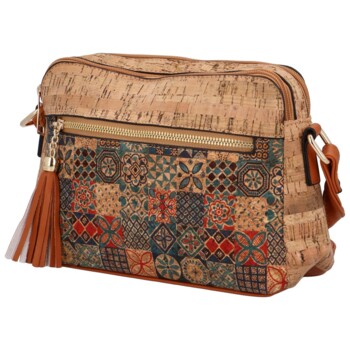 Dámska crossbody kabelka tyrkysová - Firenze Lolika