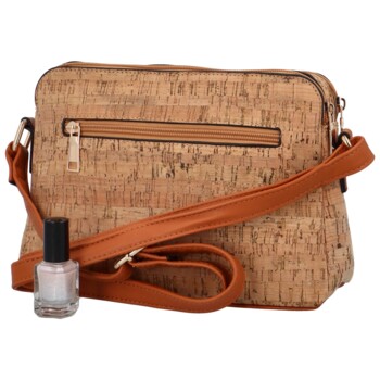 Dámska crossbody kabelka béžová - Firenze Lolika