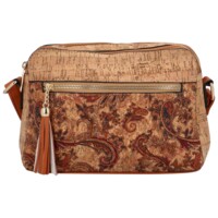 Dámska crossbody kabelka svetlo hnedá - Firenze Lolika