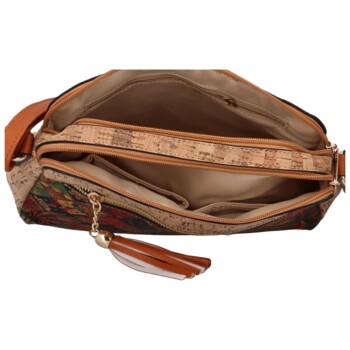Dámska crossbody kabelka oranžová - Firenze Lolika