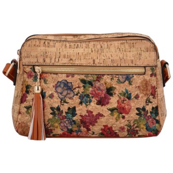 Dámska crossbody kabelka kvetinová - Firenze Lolika