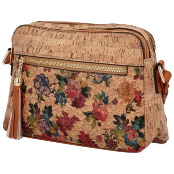 Dámska crossbody kabelka kvetinová - Firenze Lolika