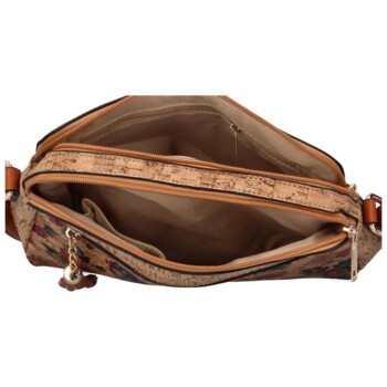 Dámska crossbody kabelka kvetinová - Firenze Lolika