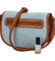 Dámska crossbody kabelka svetlo modrá - Firenze Drumy