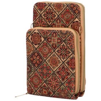 Dámske crossbody púzdro hnedé - Firenze Veromi