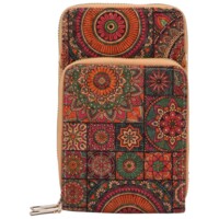 Dámske crossbody púzdro tmavo ružové - Firenze Veromi