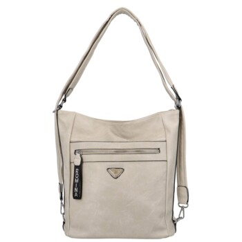 Dámsky kabelko/batoh svetlo béžový - Romina & Co Bags Tonandis