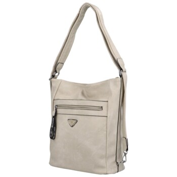 Dámsky kabelko/batoh svetlo béžový - Romina & Co Bags Tonandis