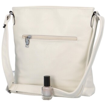 Dámska crossbody kabelka biela - Romina Raelyn
