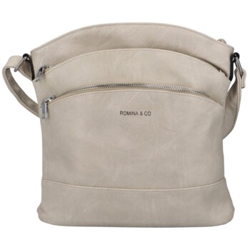 Dámska crossbody kabelka béžová - Romina Elkano