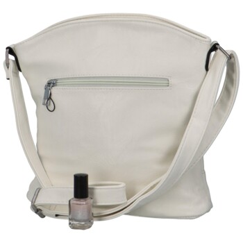 Dámska crossbody kabelka biela - Romina Elkano