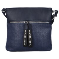 Dámska crossbody kabelka tmavo modrá - Romina Dekora