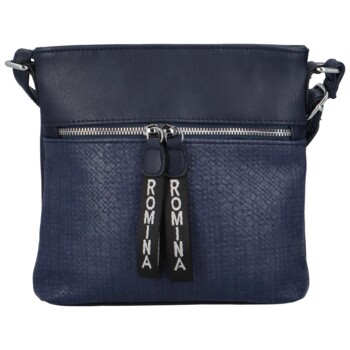 Dámska crossbody kabelka tmavo modrá - Romina Dekora