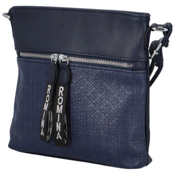 Dámska crossbody kabelka tmavo modrá - Romina Dekora
