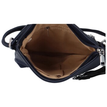 Dámska crossbody kabelka tmavo modrá - Romina Dekora