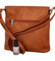 Dámska crossbody kabelka svetlo hnedá - Romina Dekora
