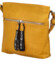 Dámska crossbody kabelka žltá - Romina Dekora