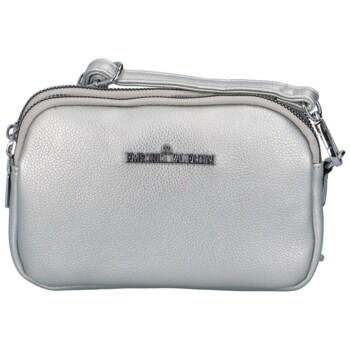 Dámska crossbody kabelka strieborná - Coveri Renomo