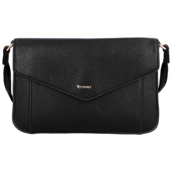 Dámska crossbody kabelka čierna - Coveri Leonada