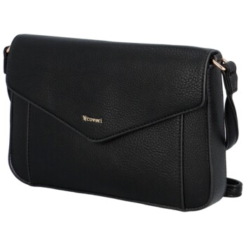 Dámska crossbody kabelka čierna - Coveri Leonada