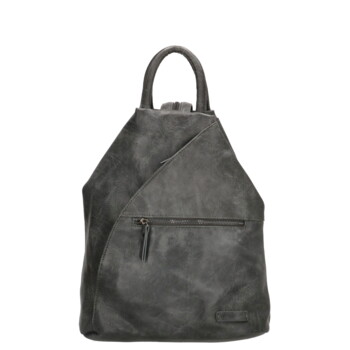 Originálny dámsky batoh kabelka tmavo šedý - Enrico Benetti Fabio