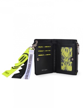 Dámska kožená peňaženka čierna - Vuch WILD ONE RIDER BLACK