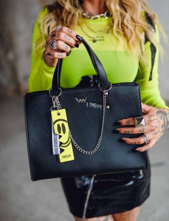 Dámska kabelka do ruky čierna - Vuch WILD ONE LADY BLACK