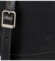 Dámska kožená crossbody kabelka čierna - Katana Ladybona