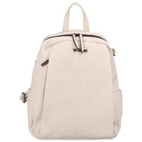 Jednoduchý dámsky kabelko/batoh Olívie, béžová
