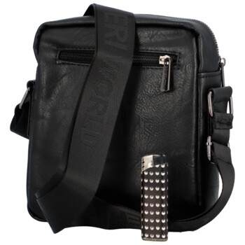 Pánska crossbody taška na doklady čierna - Coveri Joachym