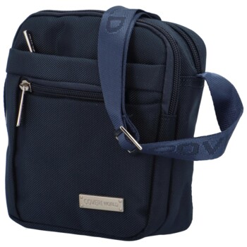 Pánska crossbody taška na doklady tmavomodrá - Coveri Lukan