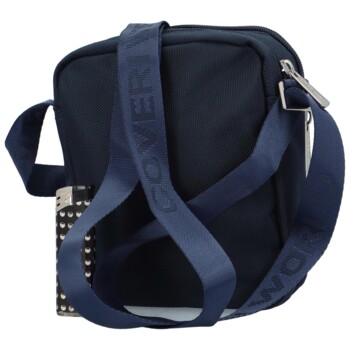 Pánska crossbody taška na doklady tmavomodrá - Coveri Lukan