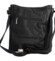 Dámska crossbody kabelka čierna - Paolo Bags Juliana