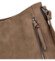 Dámska crossbody kabelka tmavobéžová - Paolo Bags Juliana