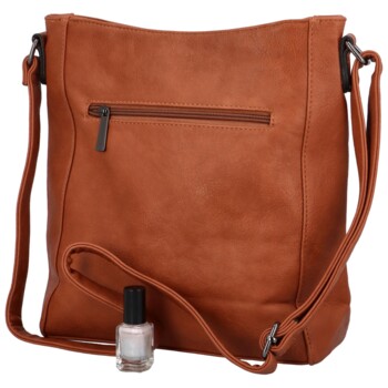 Dámska crossbody kabelka hnedá - Paolo Bags Juliana