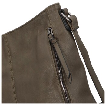 Dámska crossbody kabelka tmavozelená - Paolo Bags Juliana