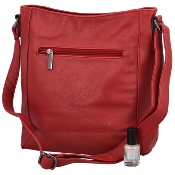 Dámska crossbody kabelka červená - Paolo Bags Juliana