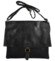 Dámska crossbody kabelka čierna - Paolo Bags Erikoma