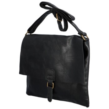 Dámska crossbody kabelka čierna - Paolo Bags Erikoma