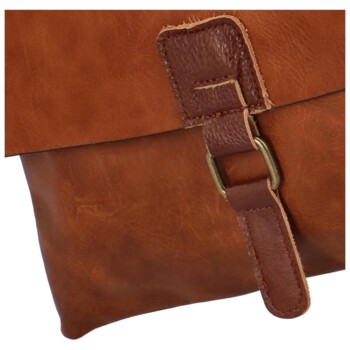 Dámska crossbody kabelka svetlohnedá - Paolo Bags Erikoma