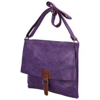 Dámska crossbody kabelka fialová - Paolo Bags Erikoma