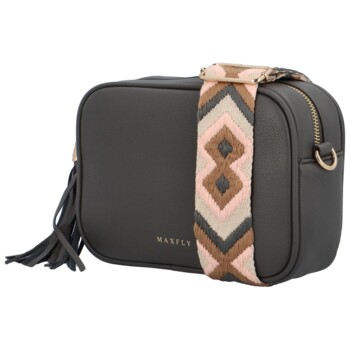 Dámska crossbody kabelka tmavosivá - MaxFly Caira