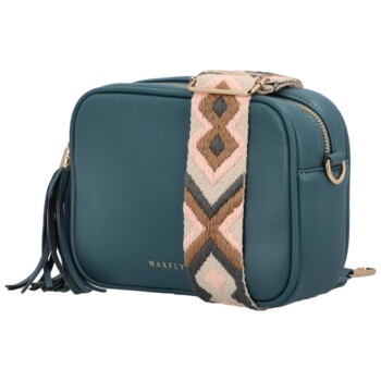 Dámska crossbody kabelka tyrkysová - MaxFly Caira