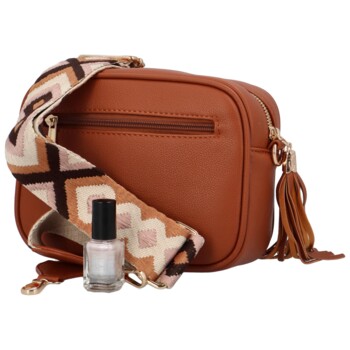 Dámska crossbody kabelka hnedá - MaxFly Caira