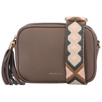 Dámska crossbody kabelka tmavobéžová - MaxFly Caira