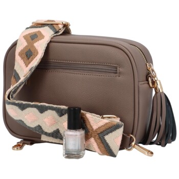Dámska crossbody kabelka tmavobéžová - MaxFly Caira