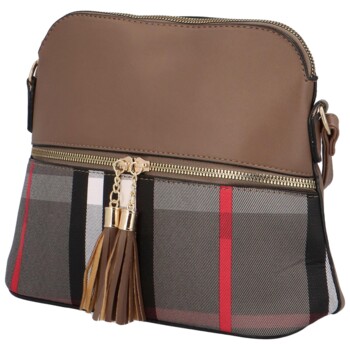 Dámska crossbody kabelka hnedá - MaxFly Alizza