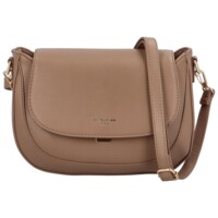 Dámska crossbody kabelka taupe - David Jones Maya