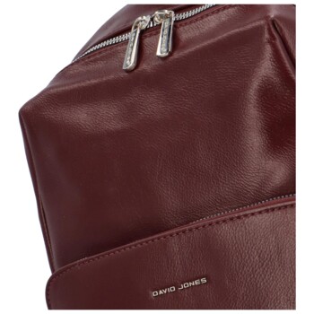 Mestský batoh vínový - David Jones Saima